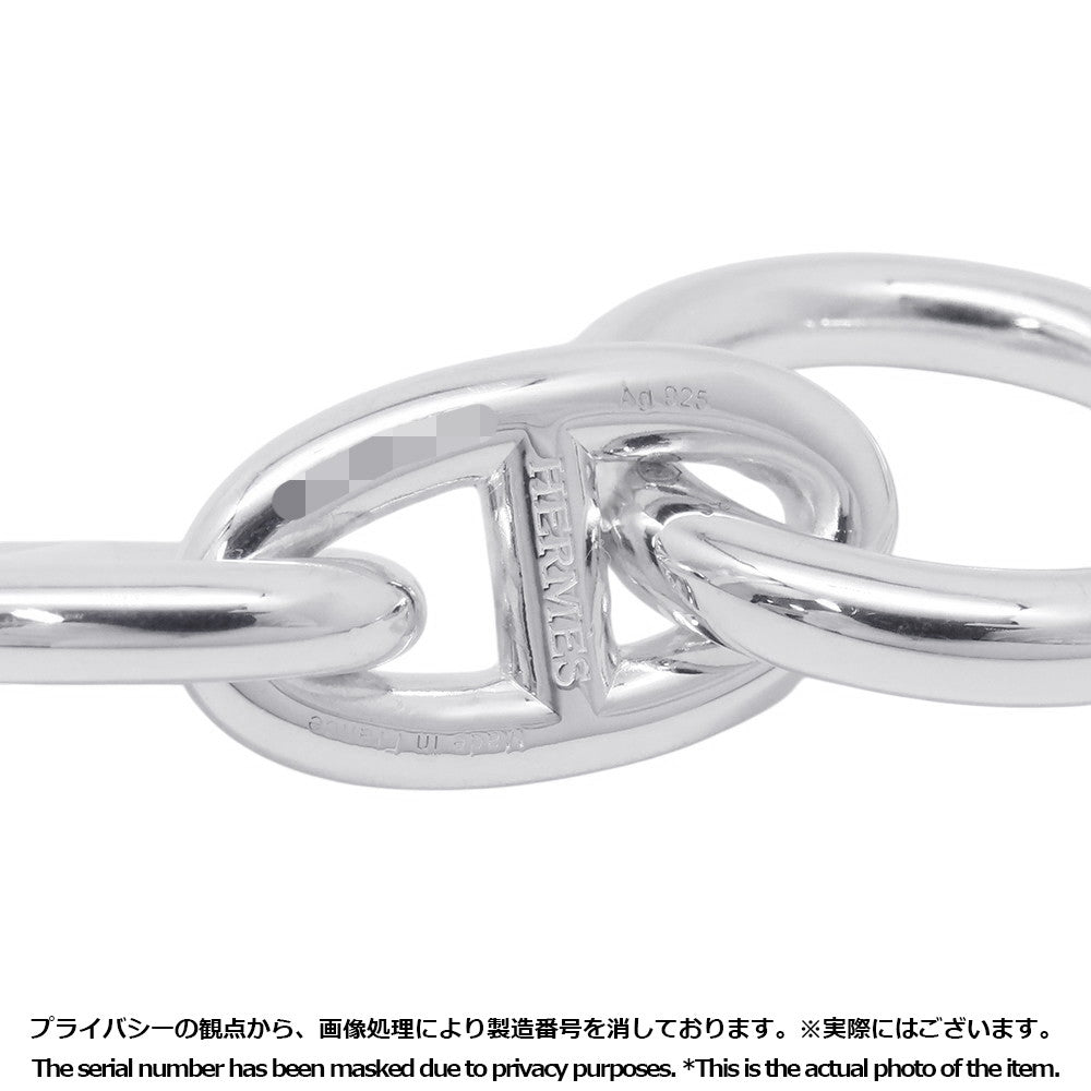 HERMES Chaine d'Ancre Bracelet 17 frames Size GM SV925