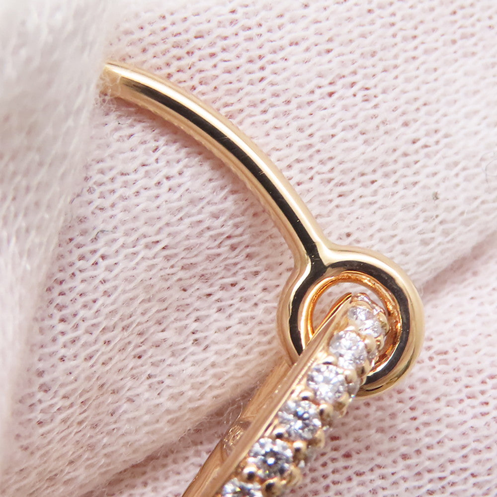 HERMES Farandole Ring Size 51/#11H221624B 00051 18K Pink Gold