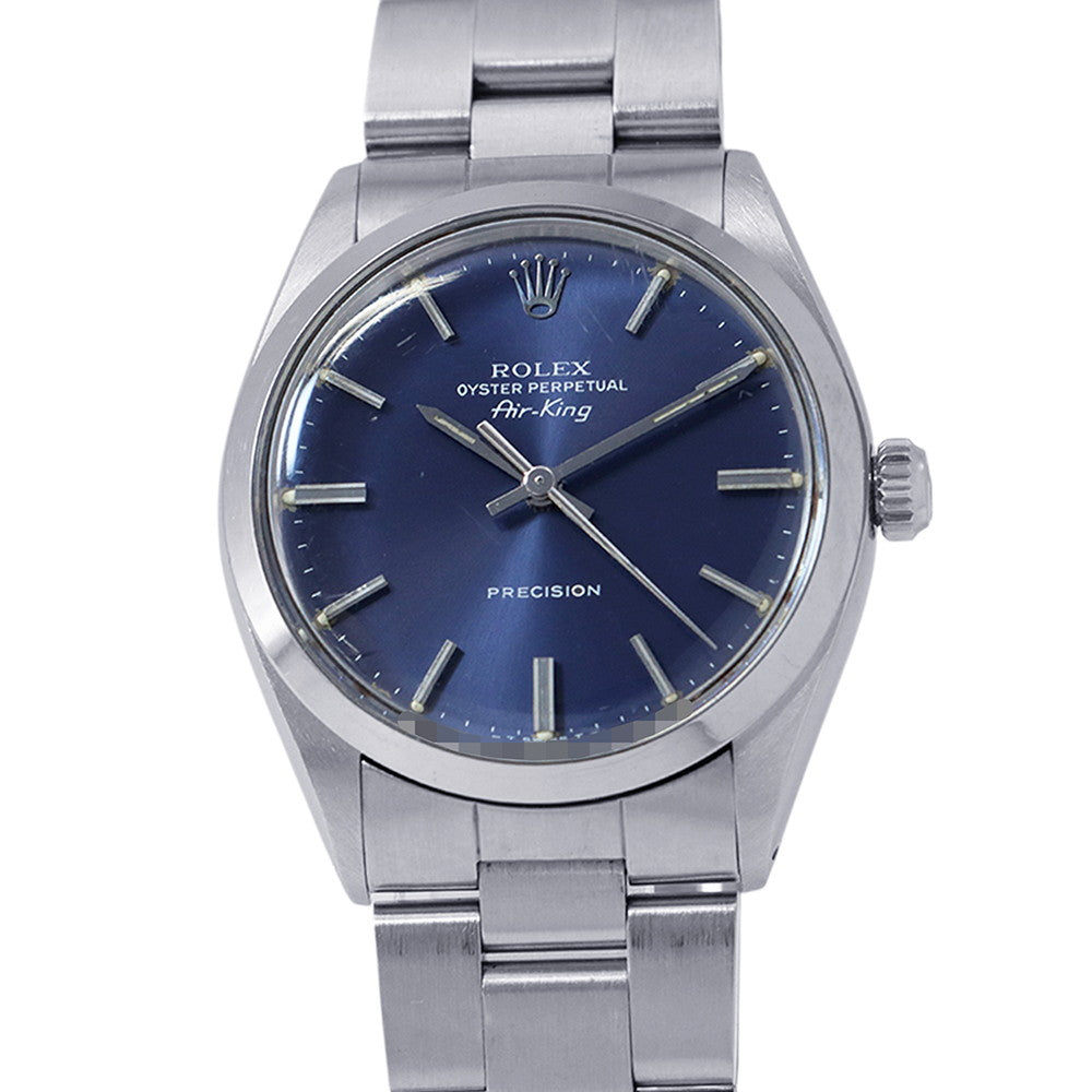 ROLEX Air-King W34mm Stainless Steel Blue Dial5500