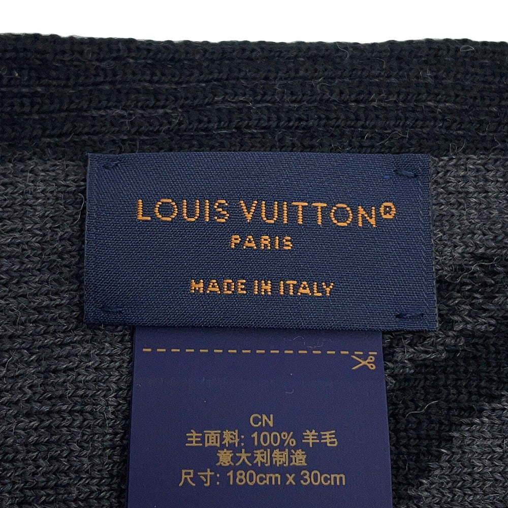 LOUIS VUITTON Scarf・LV Galaxy Size S NoirM93299 Wool100%