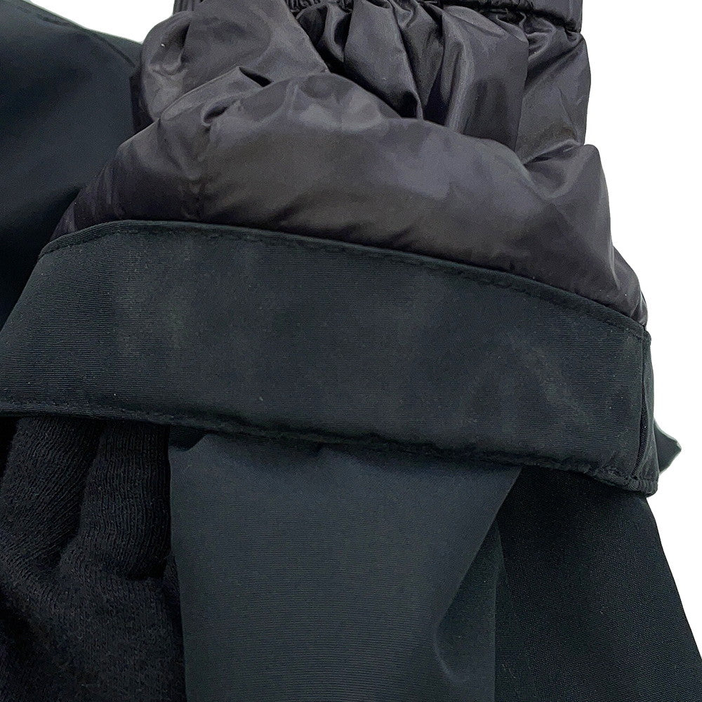 PRADA Hooded Technical Fabric Down Jacket Size M BlackSGC689 Polyester100%