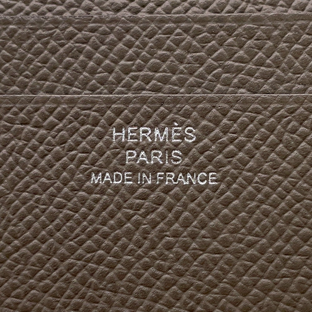 HERMES MC2 Euclid Card Case Etoupe Epsom