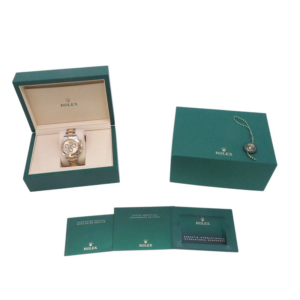 ROLEX Cosmograph Daytona W40mm Stainless Steel K18YG Golden Dial126503