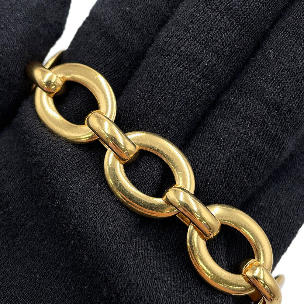Chloe POMPOMS Belt Vintage Gold/GreenCHC25SC089CH59DCTU Gold Plated Crystal Glass