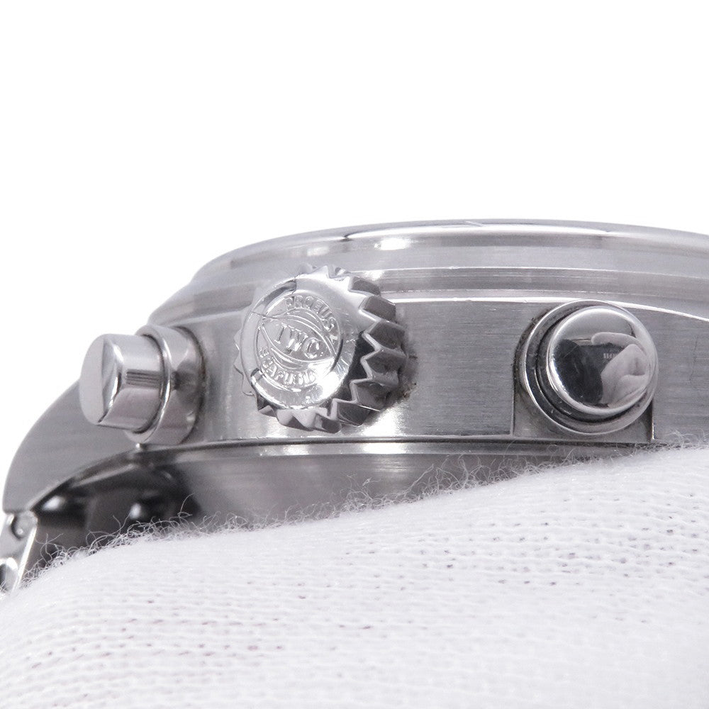 IWC DoppelChronograph W42mm Stainless Steel Black DialIW371319