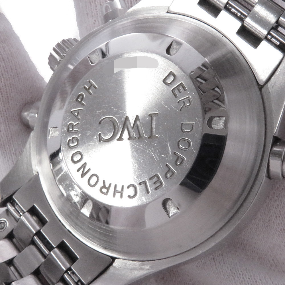 IWC DoppelChronograph W42mm Stainless Steel Black DialIW371319