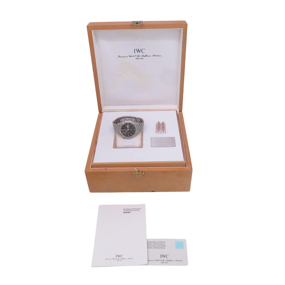 IWC DoppelChronograph W42mm Stainless Steel Black DialIW371319