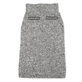 LOUIS VUITTON tight skirt Size M White/Black/Gray Cotton69% Wool15% Nylon15% Polyurethane1%