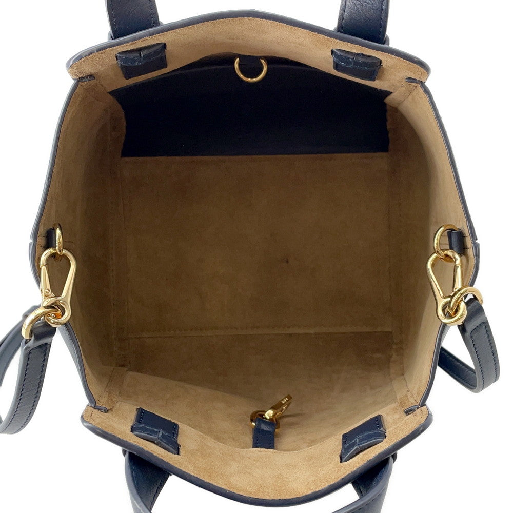 LOEWE Hammock Nugget NavyA538H04X02 Leather
