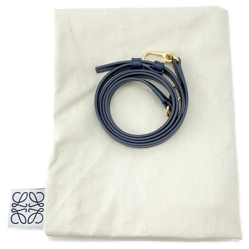 LOEWE Hammock Nugget NavyA538H04X02 Leather