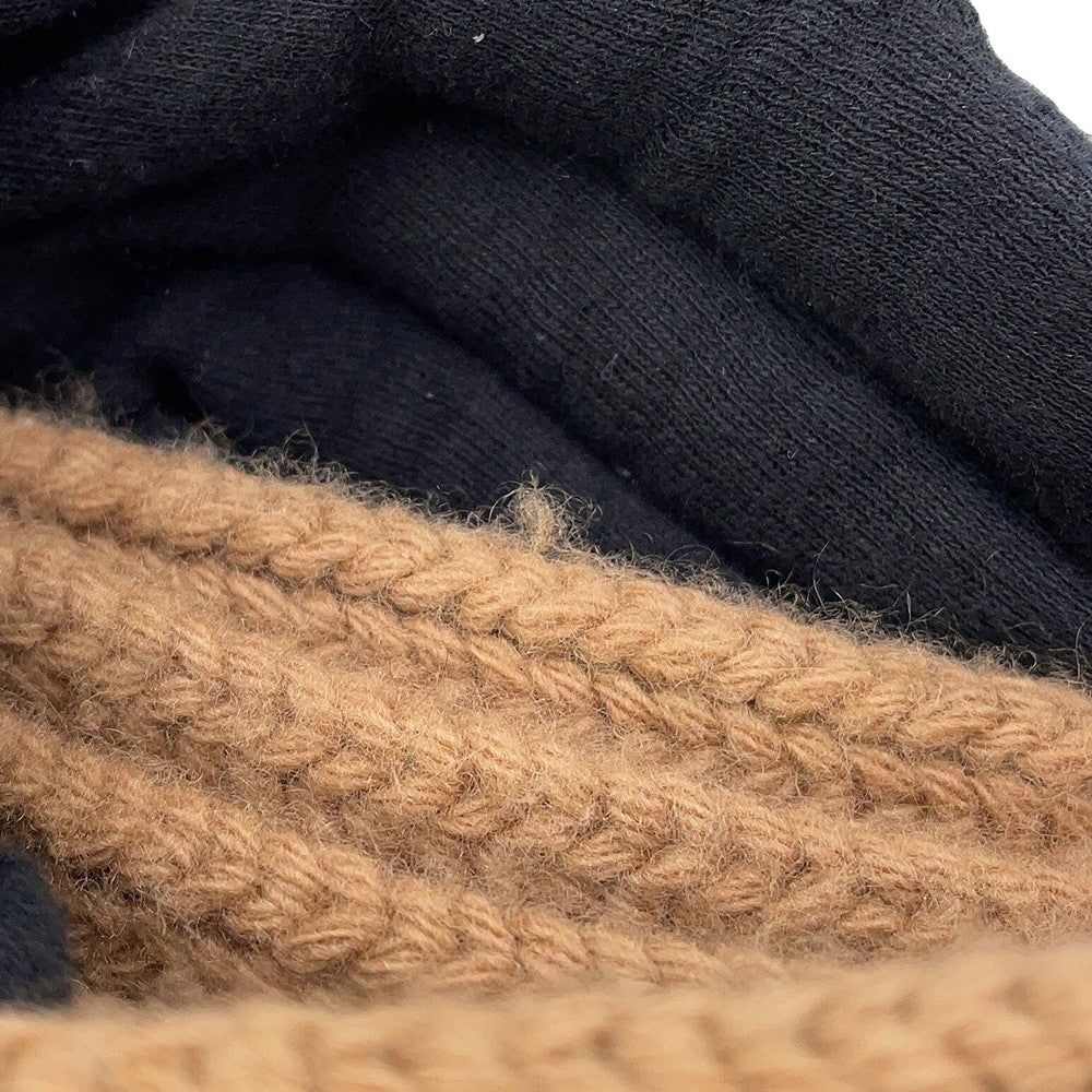 MIUMIU Wool KnitScarf Scarf Beige5FS048 Virgin Wool70% Cashmere30%