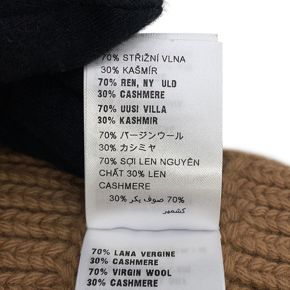 MIUMIU Wool KnitScarf Scarf Beige5FS048 Virgin Wool70% Cashmere30%