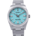 ROLEX Oyster Perpetual 36 W36mm Stainless Steel Turquise Blue Dial126000