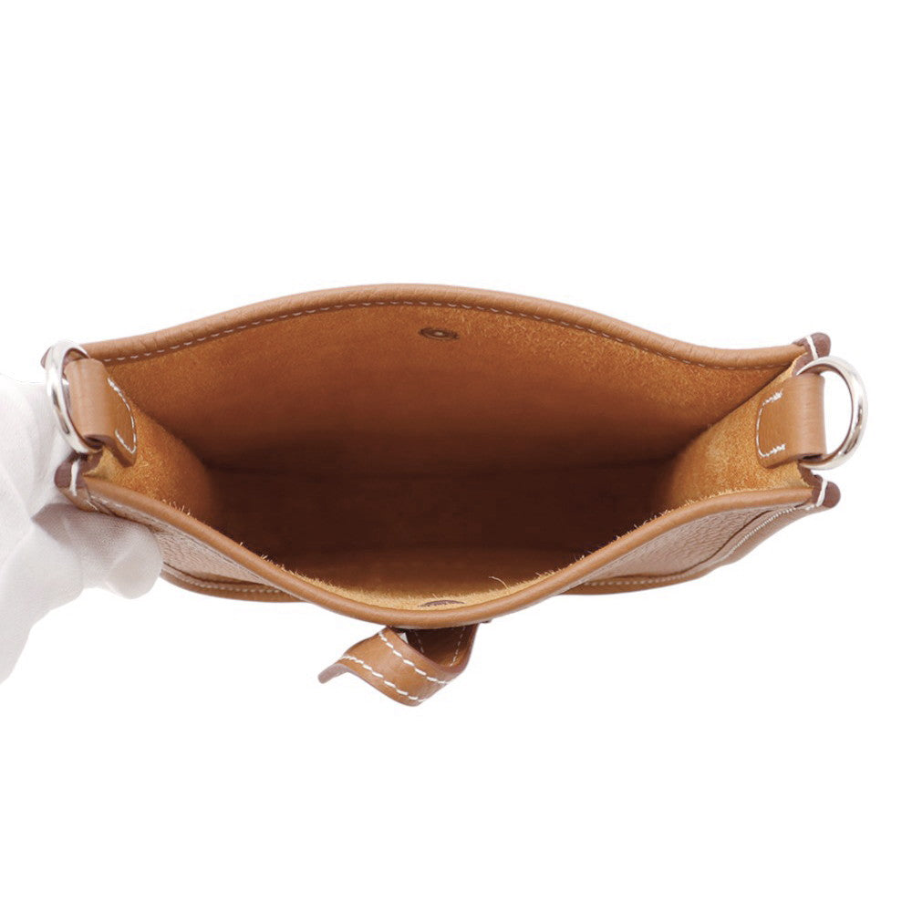 HERMES Evelyne Gold Taurillon Clemence Size TPM