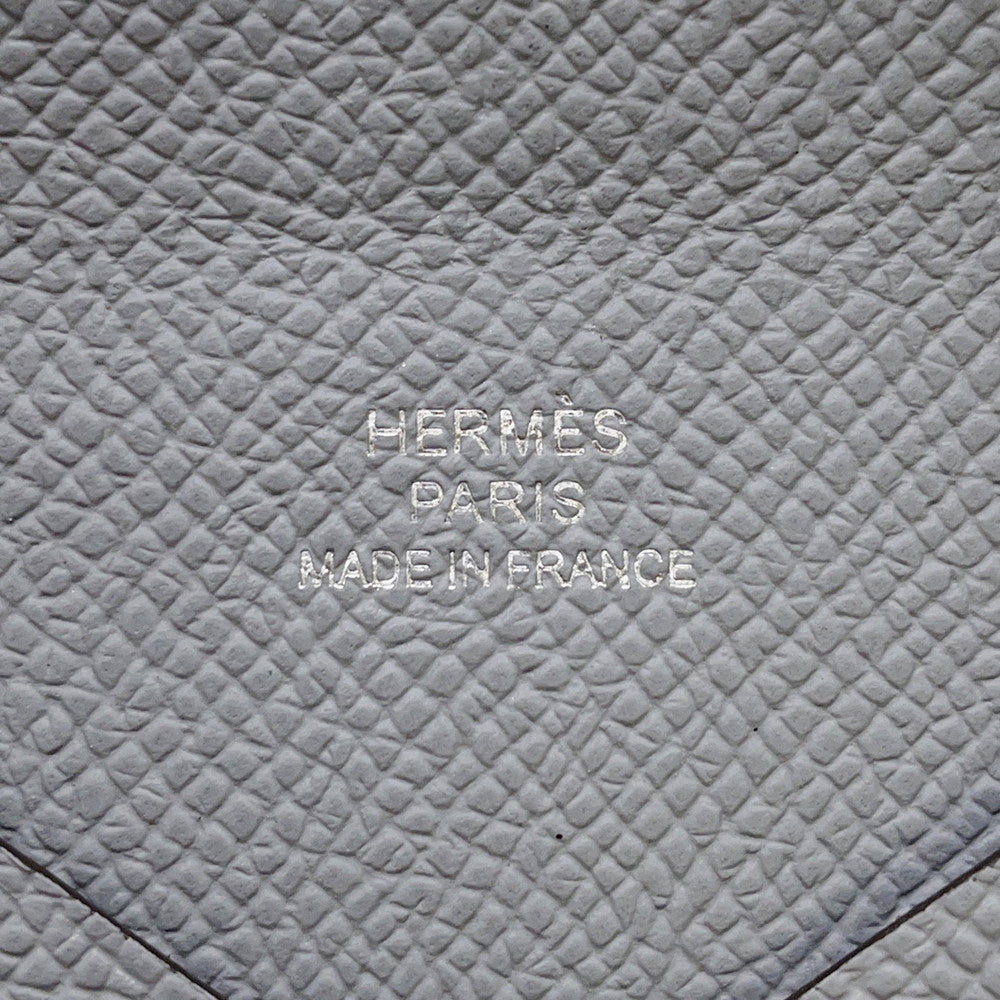 HERMES Calvi Green Pantan Epsom