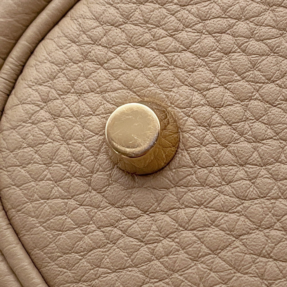 HERMES Picotin Lock Beige Marfa Taurillon Clemence Size MM
