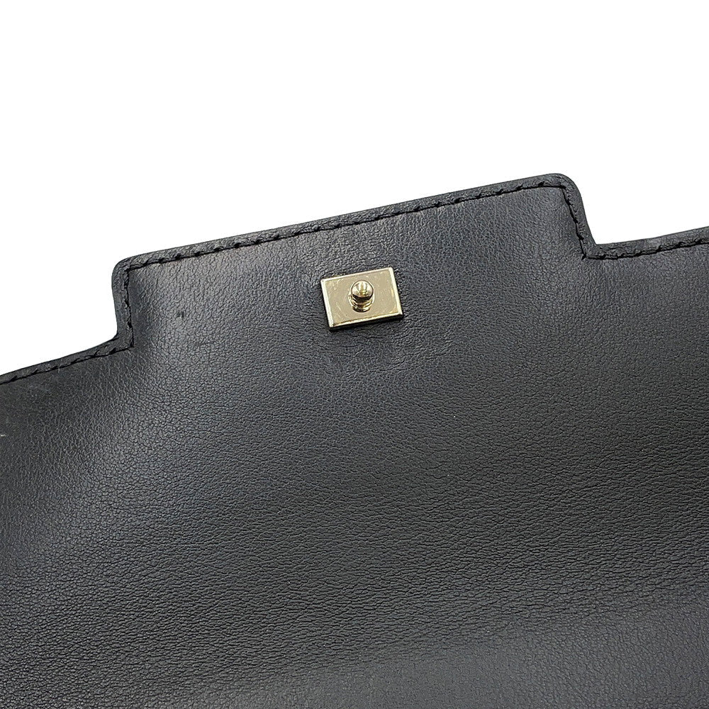 Delvaux Tempe 2way Bag Black Leather Size Mini