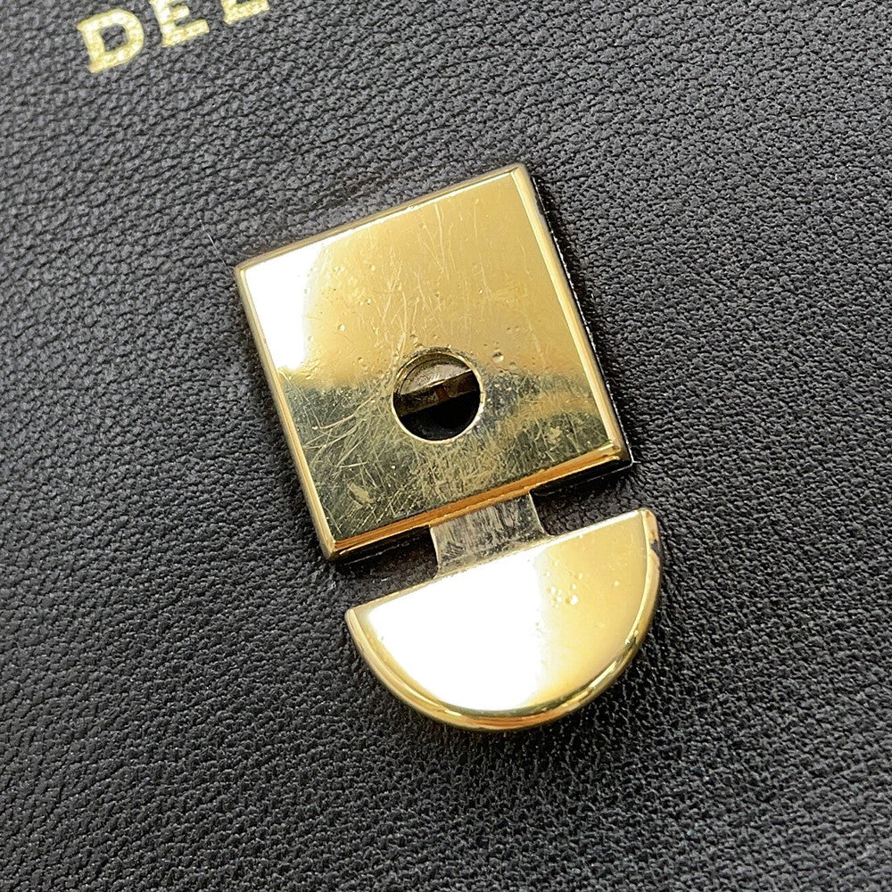 Delvaux Tempe 2way Bag Black Leather Size Mini