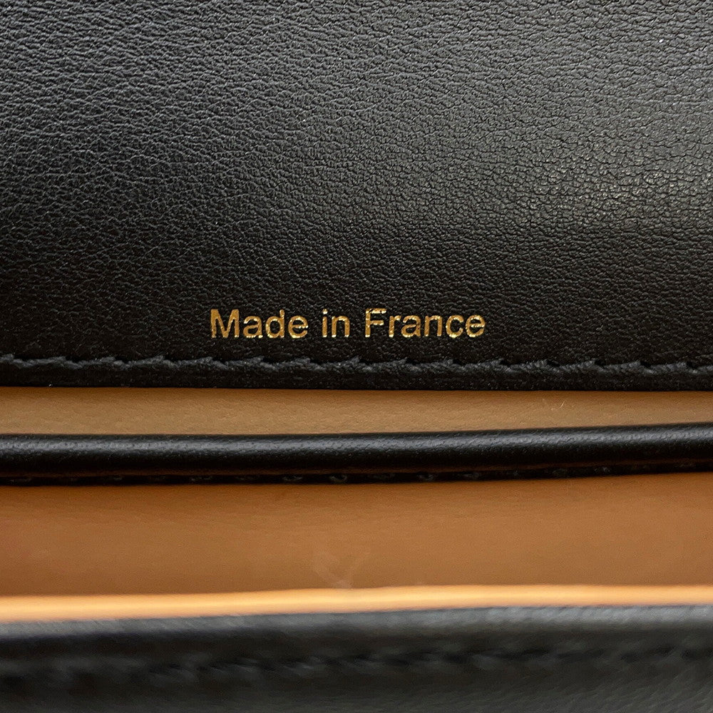 Delvaux Tempe 2way Bag Black Leather Size Mini