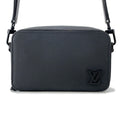 LOUIS VUITTON Alpha Wearable Wallet NoirM59161 Grained Calf Leather LV Aerogram