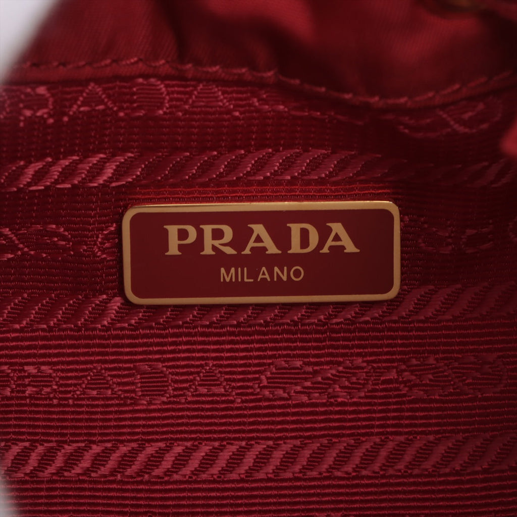 Prada Red Duet Re-Nylon Bucket Bag [Clearance Sale]