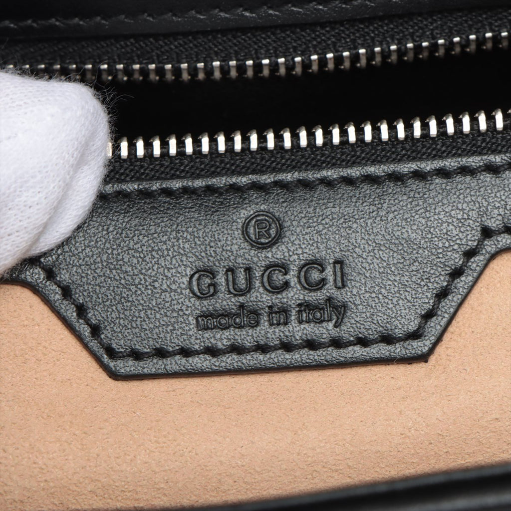 Gucci Black GG Marmont Small Shoulder Bag [Clearance Sale]