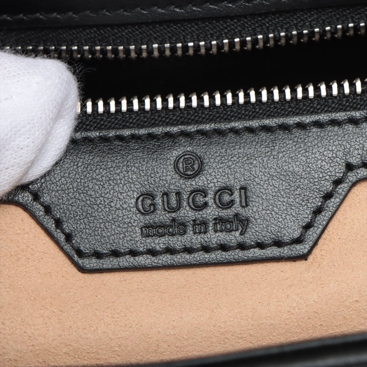 Gucci Black GG Marmont Small Shoulder Bag [Clearance Sale]