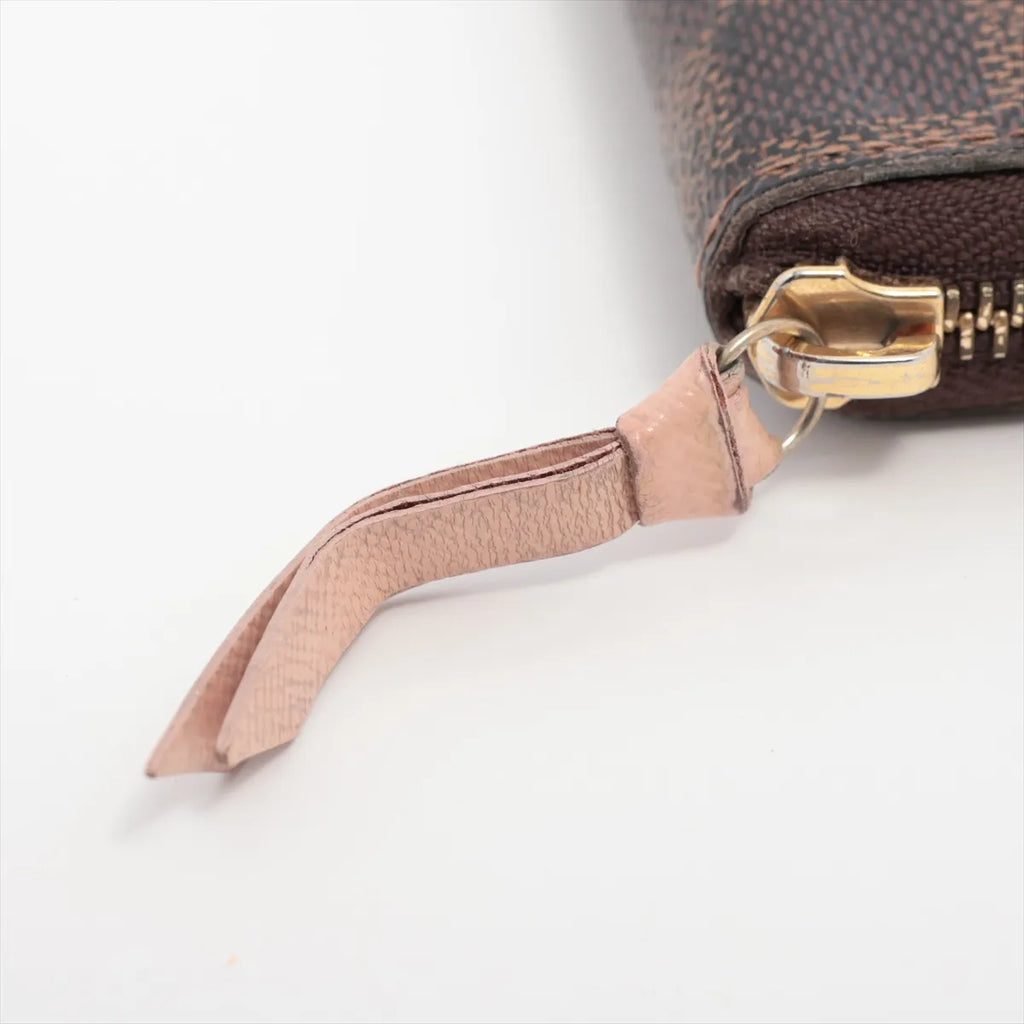 Louis Vuitton Monogram Clemence Zippy Wallet Rose Ballerine