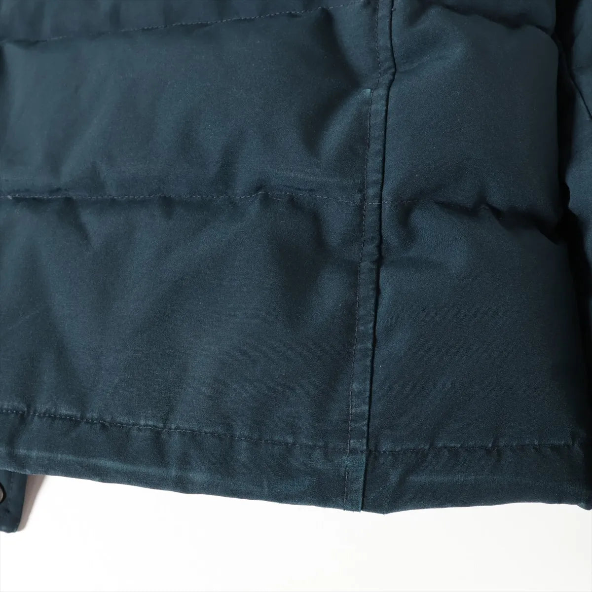 Danton Polyester Fur Down Jacket Navy Blue