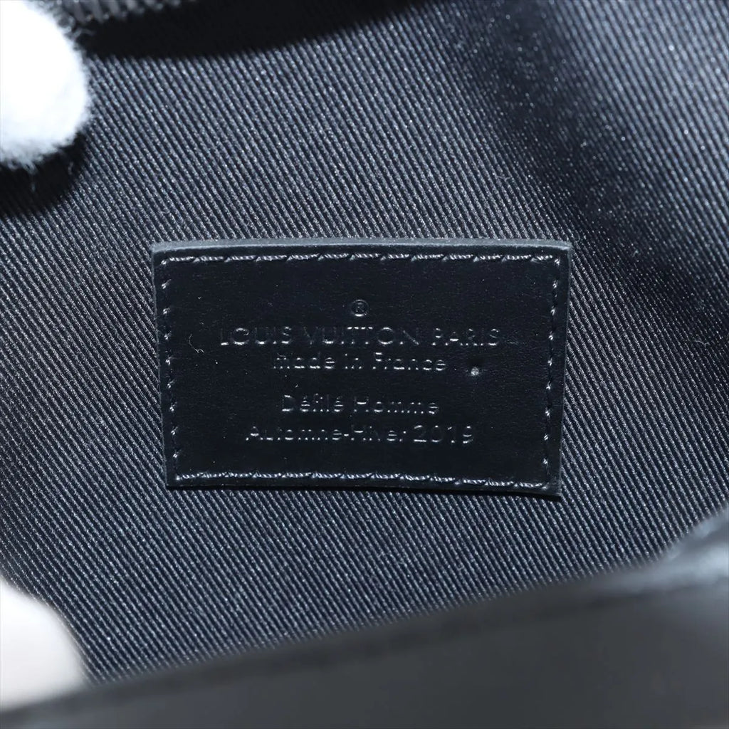Louis Vuitton Rainbow Taiga Soft Trunk Shoulder Bag Black