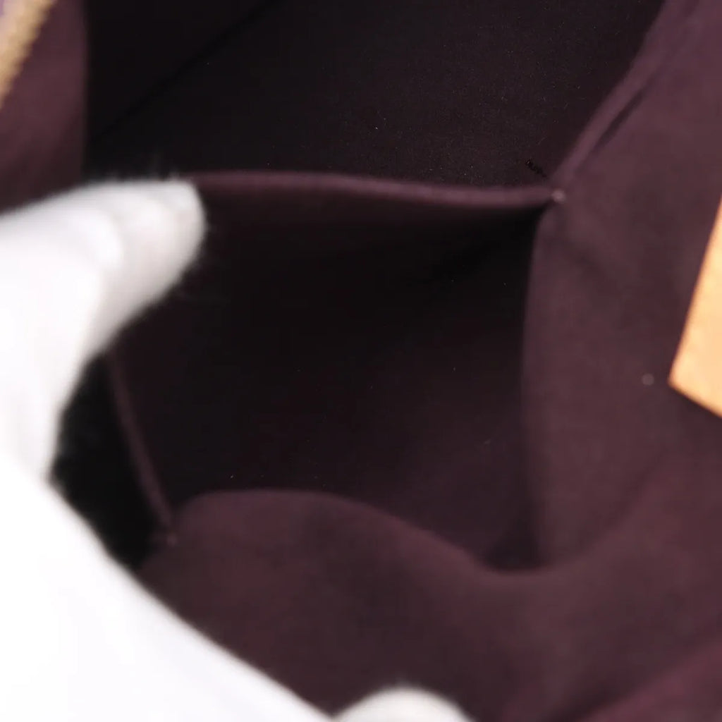 Louis Vuitton Monogram Pallas Brown x Purple