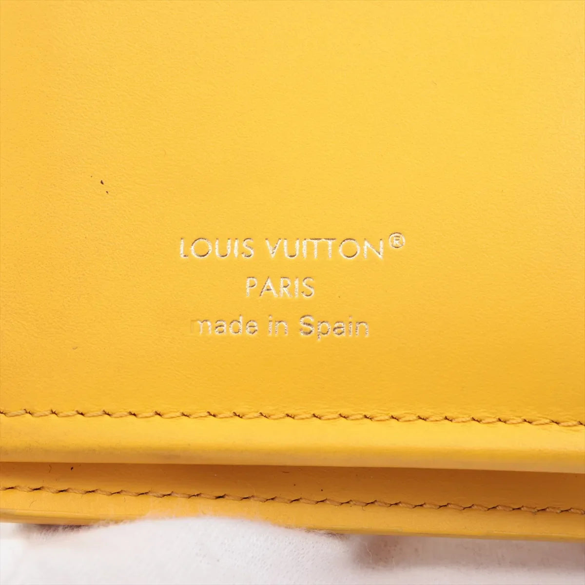 Louis Vuitton Epi Brazza Wallet Yellow