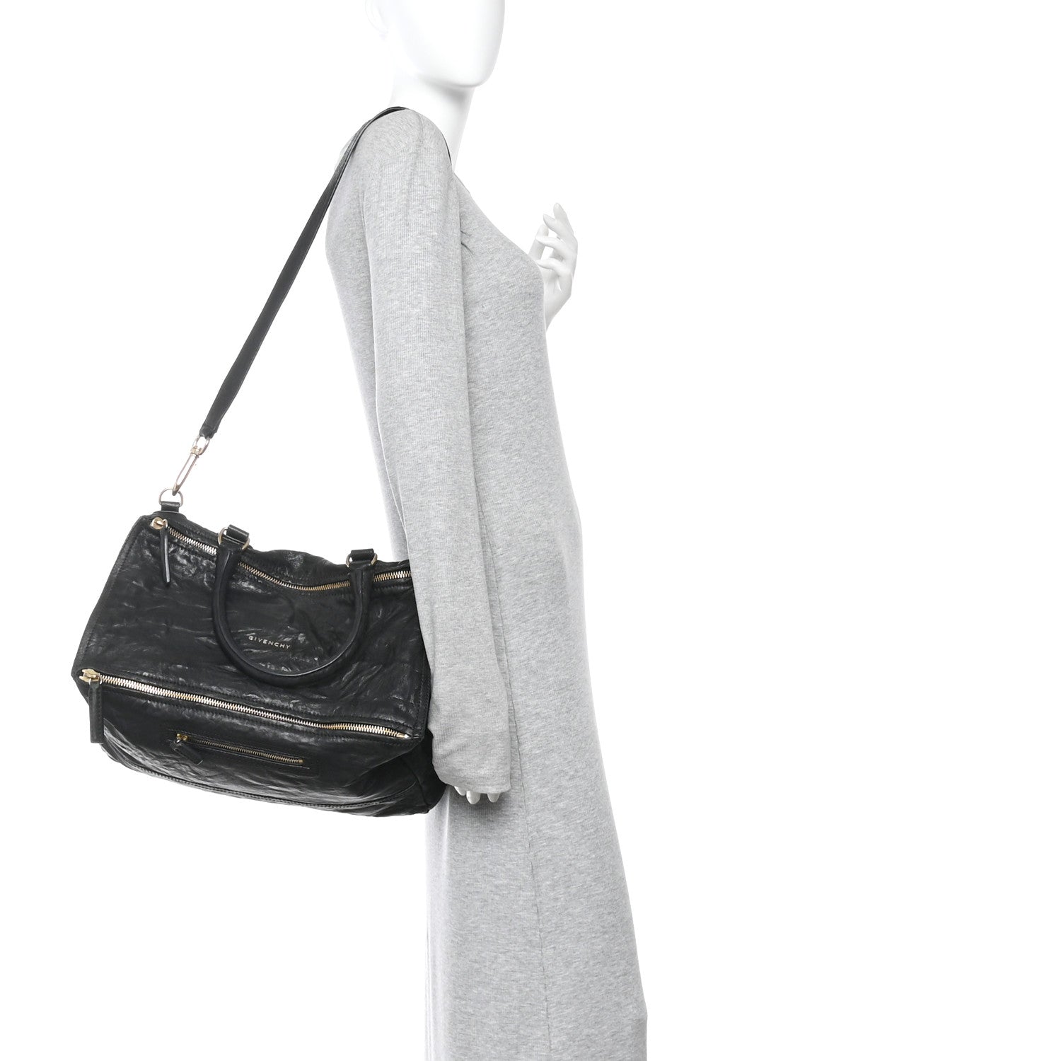 Tumbled Sheepskin Large Pandora Black