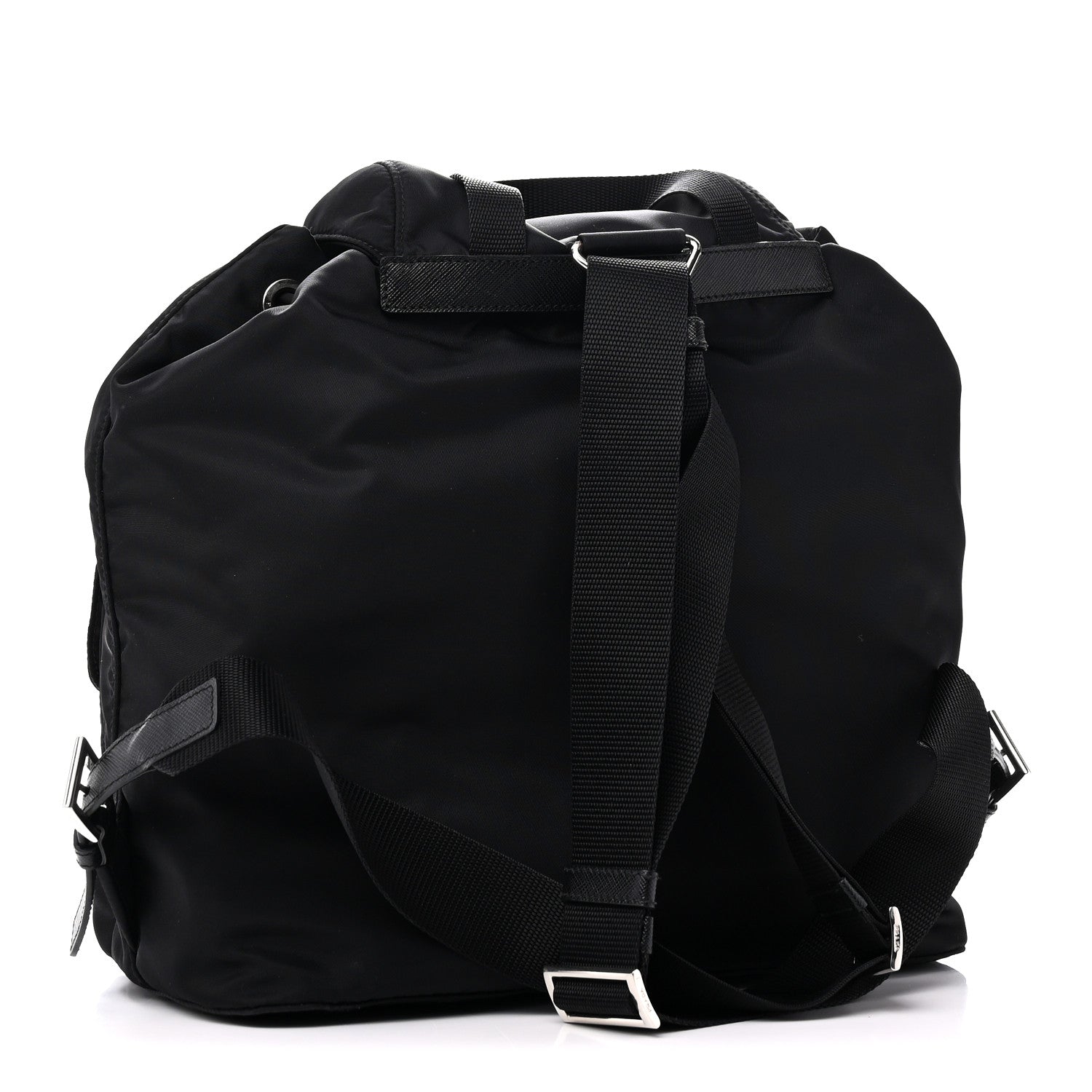 Nylon Vela Medium Backpack Black
