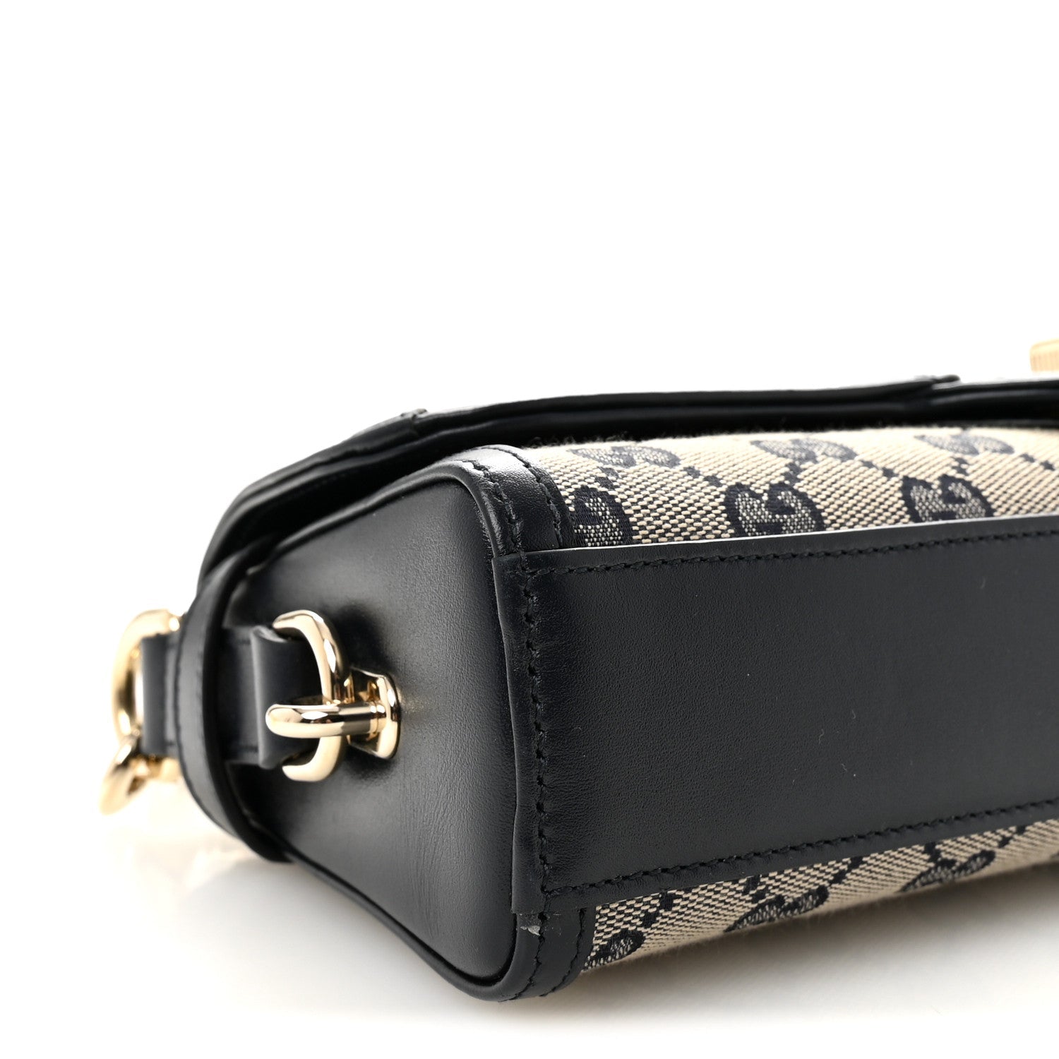 GG Monogram Small Luce Shoulder Bag Beige Blue