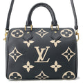 LOUIS VUITTON Speedy Bandouliere RedM58947 Bicolor Monogram Empreinte Leather Size 25