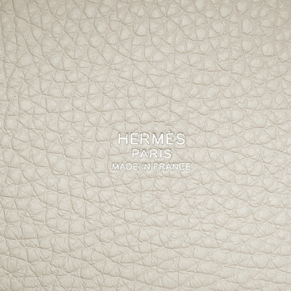 HERMES Picotin Lock Beton Taurillon Clemence Size PM