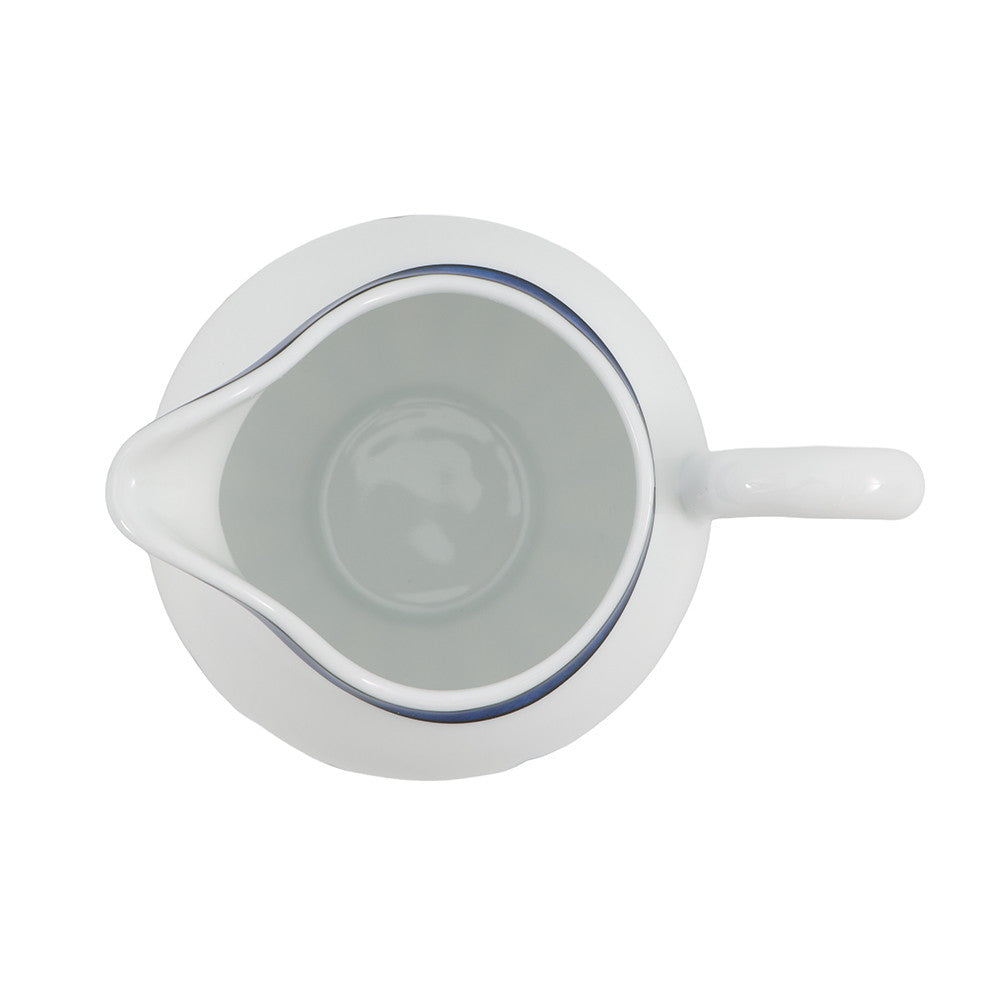 HERMES Creamer White/Blue Porcelain