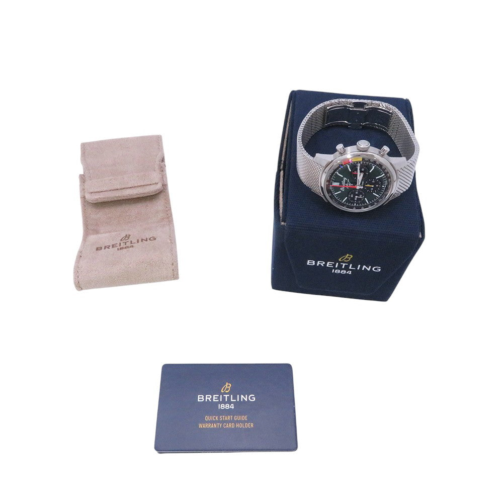 BREITLING Top Time B01 Ford Mustang W41mm Stainless Steel Green DialAB01762A1L1A1