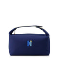 HERMES Brid a Black Marine Canvas Size GM