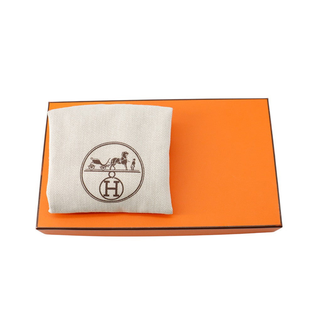 HERMES PochetteKelly Black Swift Leather