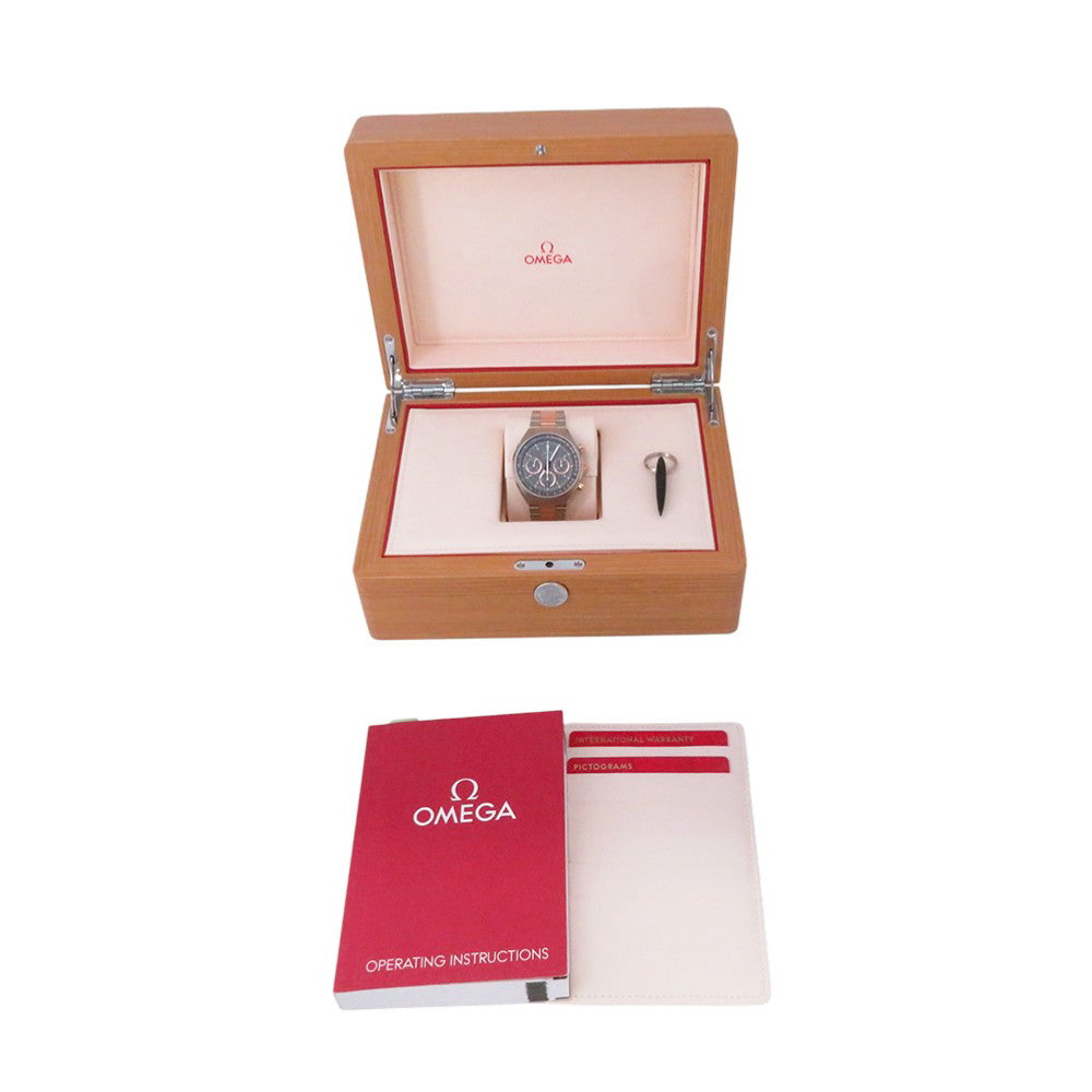 OMEGA Speedmaster Mark II Co-Axial Chronograph H46.2 mm×W42.4mm Stainless Steel K18PG Gray Dial327.20.43.50.01.001