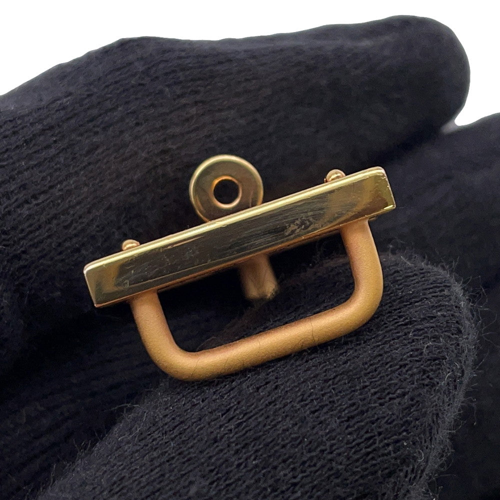 HERMES Mini H Kelly Belt Size 70 Black/Gold Swift Leather Epsom