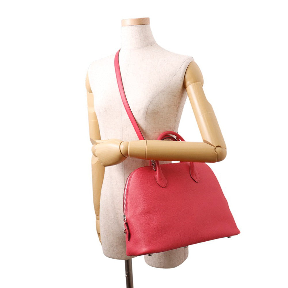 HERMES Bolide 1923 Rose Extreme Epsom Size 30