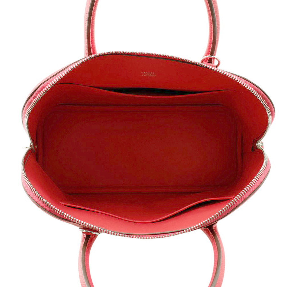 HERMES Bolide 1923 Rose Extreme Epsom Size 30