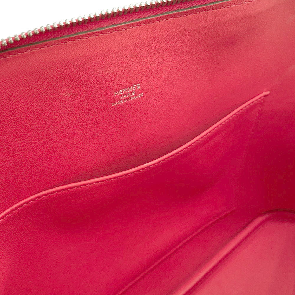 HERMES Bolide 1923 Rose Extreme Epsom Size 30