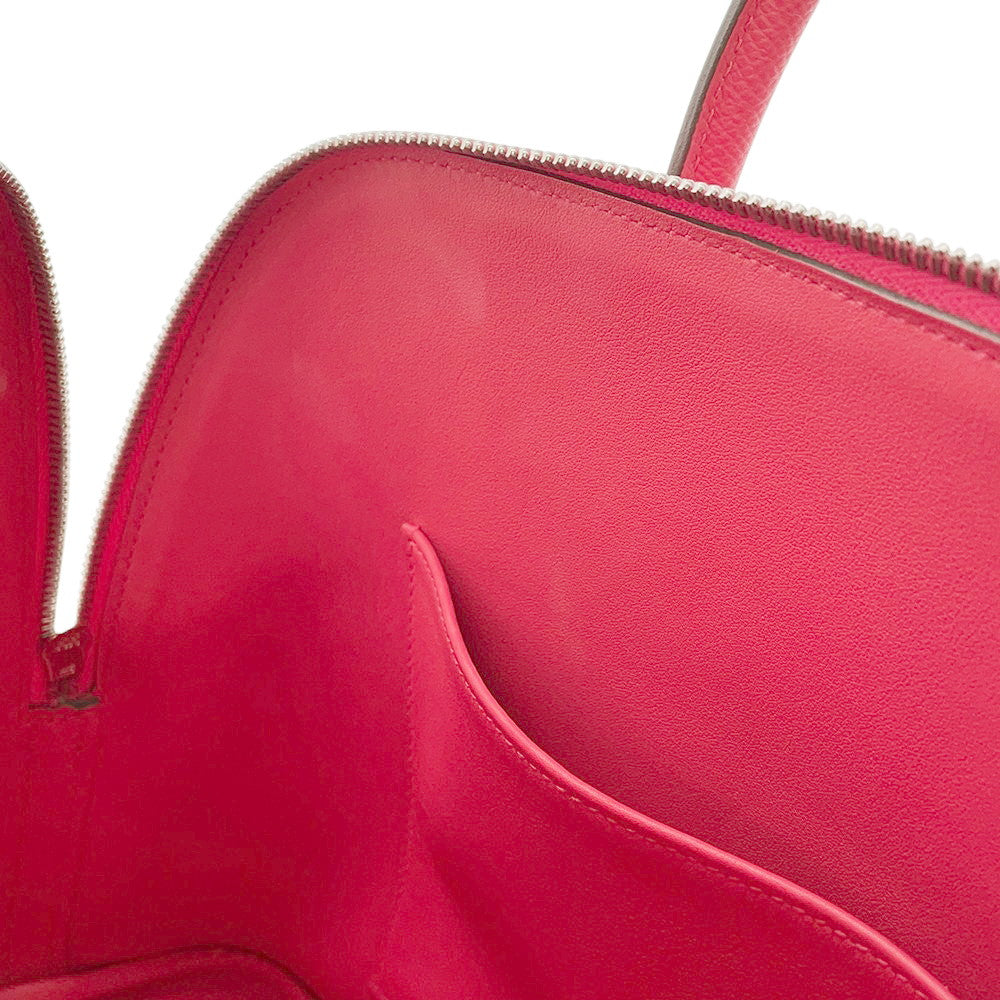 HERMES Bolide 1923 Rose Extreme Epsom Size 30