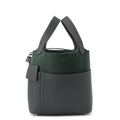 HERMES Picotin Padlock Go Team Vert Fonce Swift Leather Felt Size PM