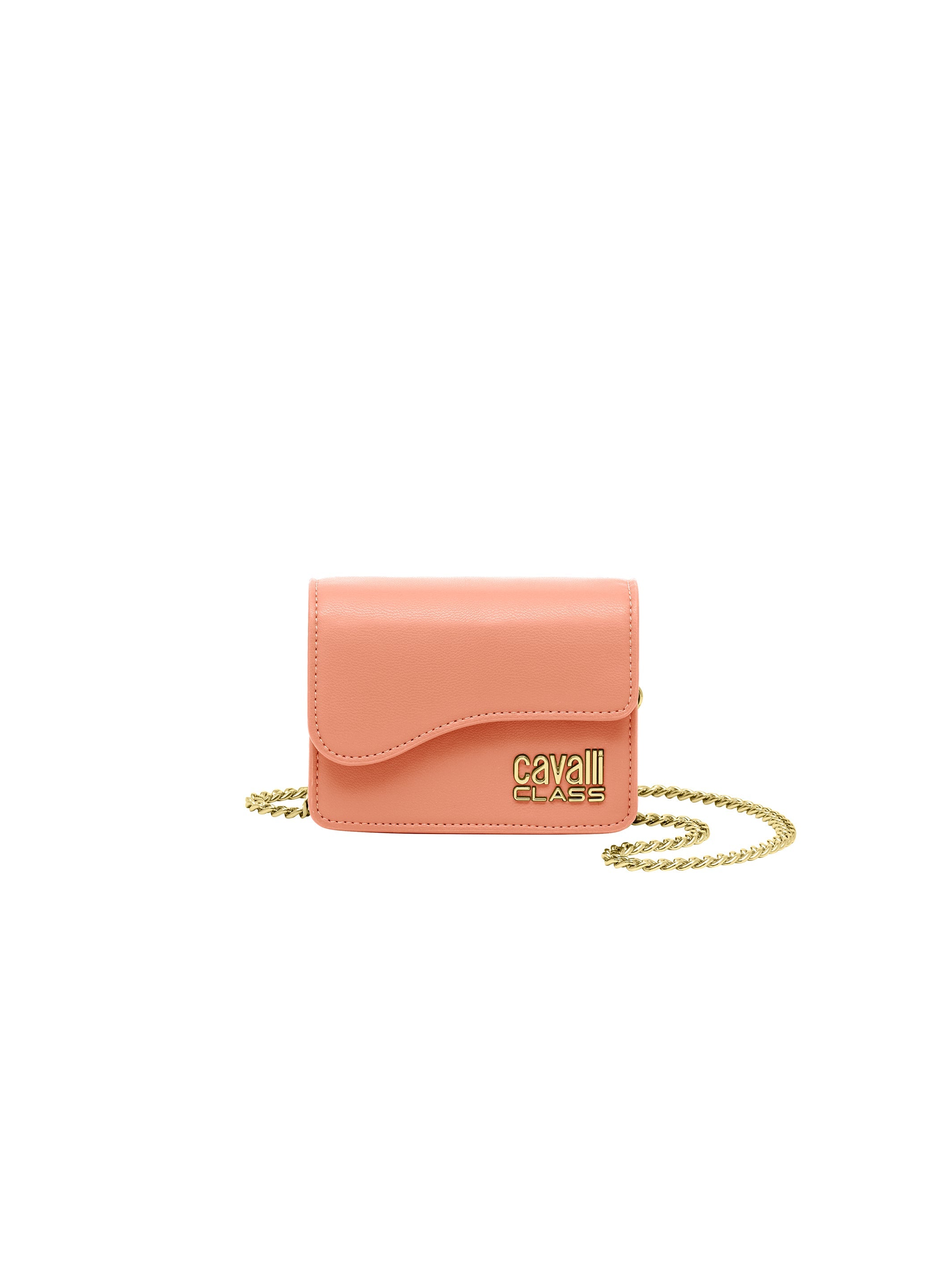 Cavalli Class CORTINA  Light Peach Small Top Handle Crossbody Shoulder Bag