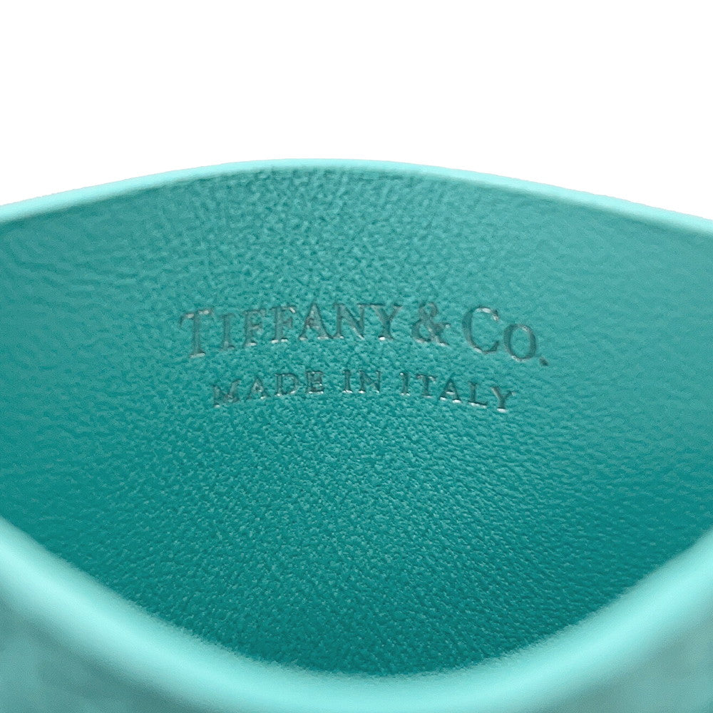 TIFFANY&Co. Return to TIFFANY & Co. Card Case TIFFANY&Co.Blue72019954 Leather